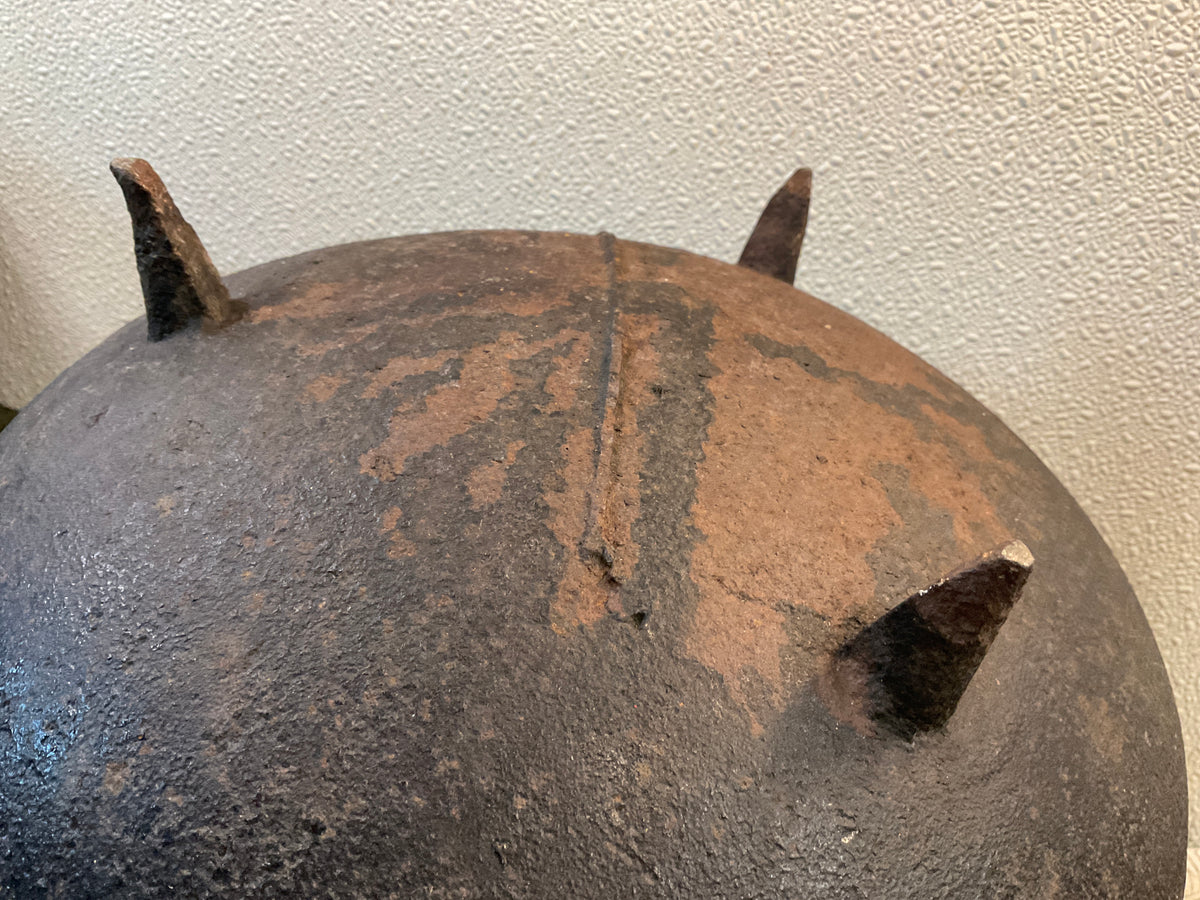 Antique Cast Iron Footed/Handle Pot