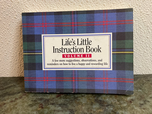 Book ‘Life’s Little Instruction Book Vol II’ 1993