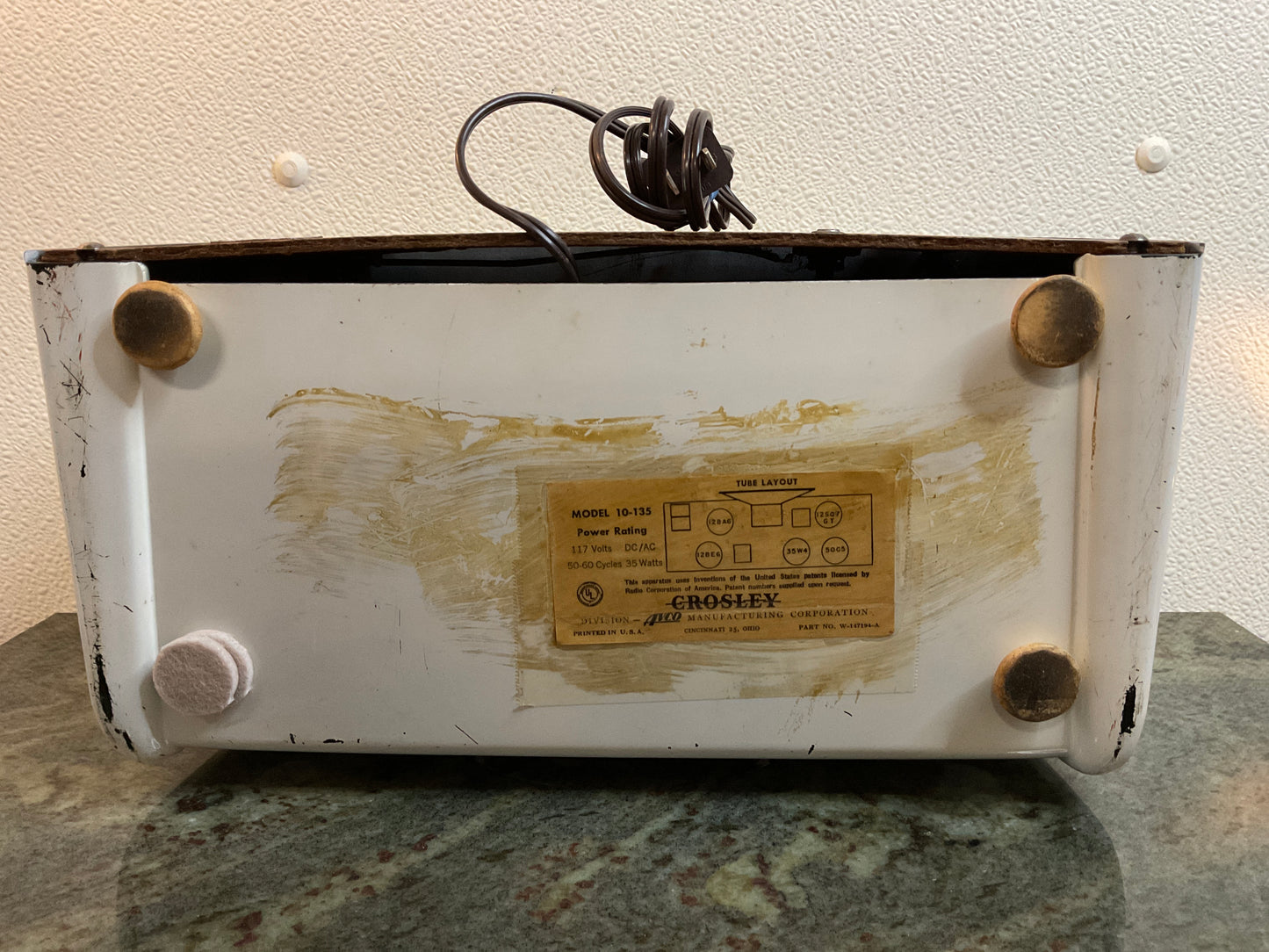 Crowley Tube Radio/Non-Working