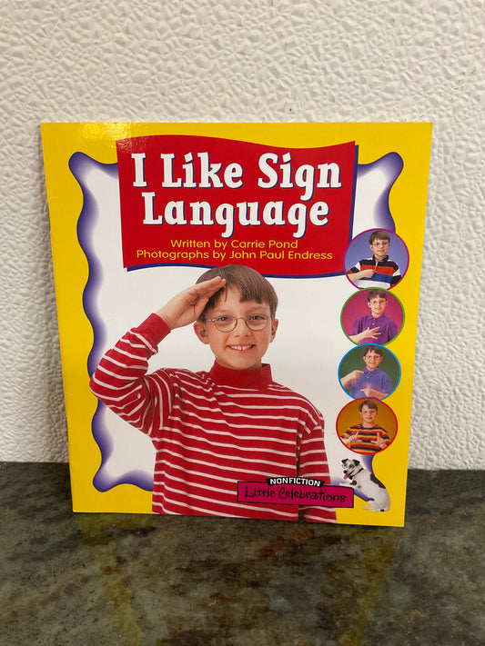 Book I Like Sign Language