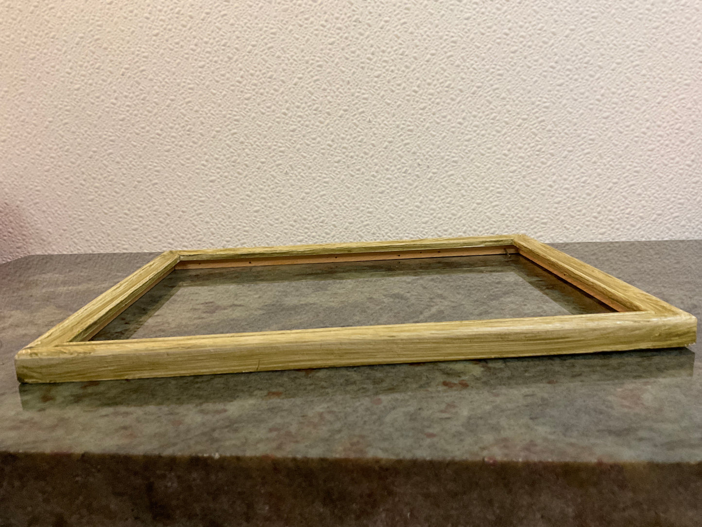 Lightly Painted (Green) Wood Frame