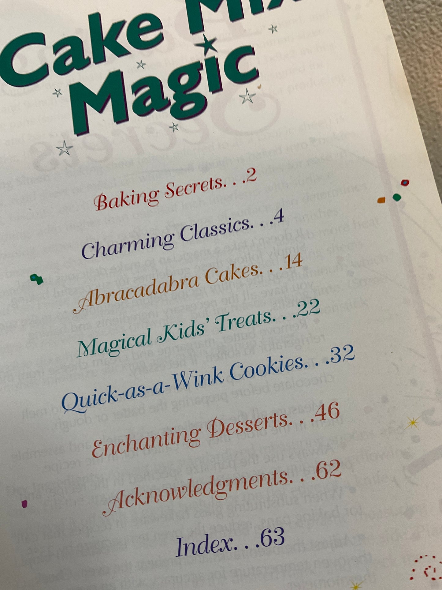Baking Booklet