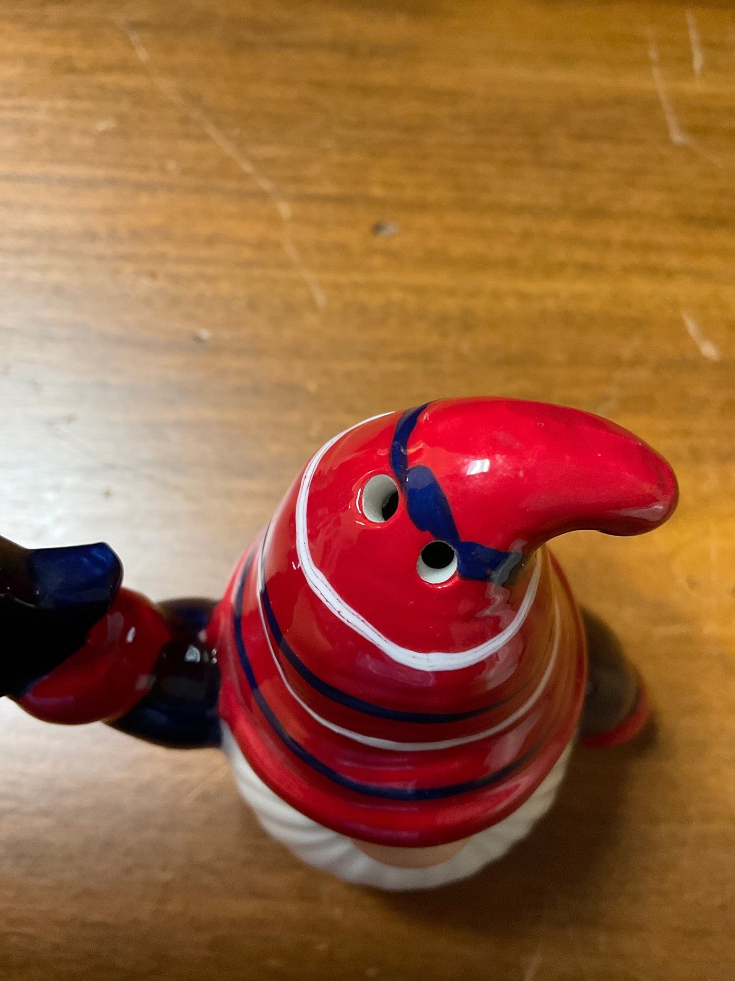 Ceramic 3.5” Winter Gnome Shaker