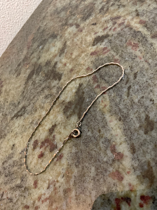 Anklet Zig Zag Chain