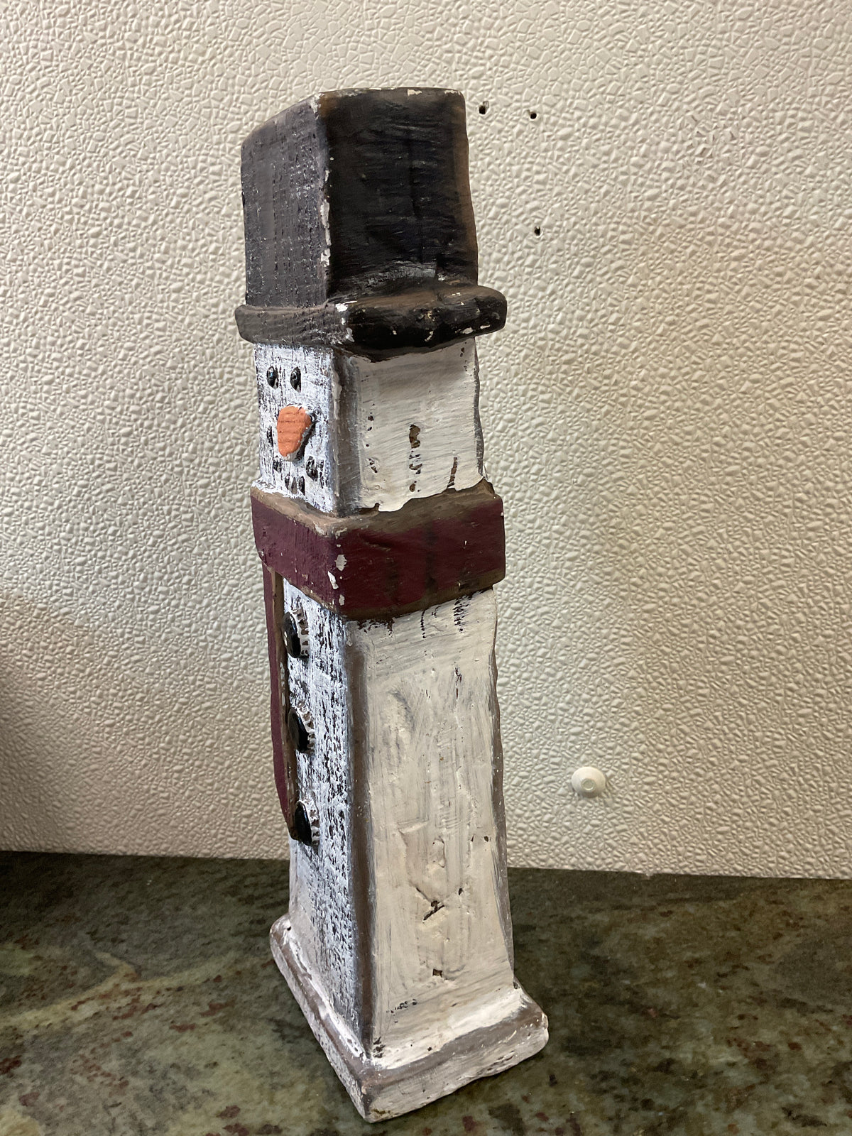 Hand Painted Snowman Decor