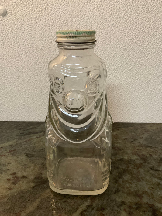 Grapette Glass Syrup Clown Bank