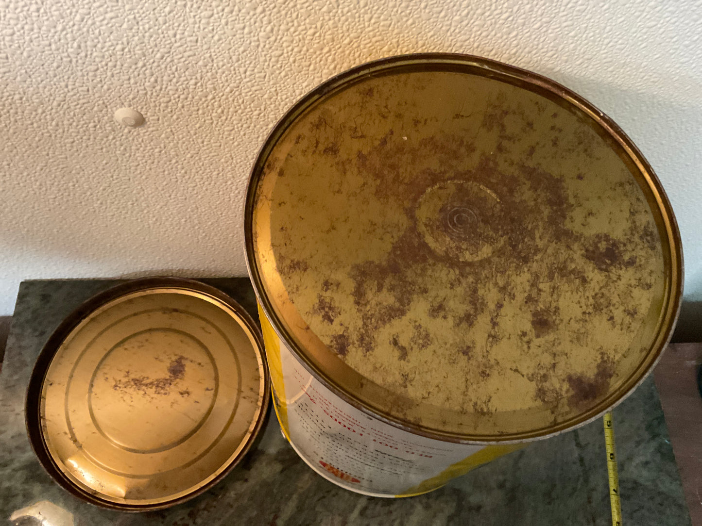 Vintage 1950’s “Red Dot” Potato Chip Tin