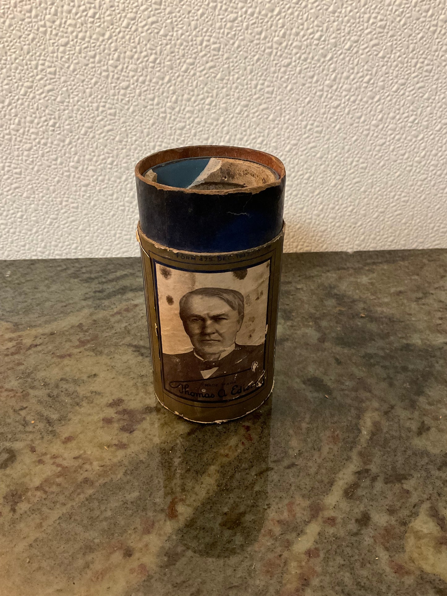 Edison Phonograph Cylinder