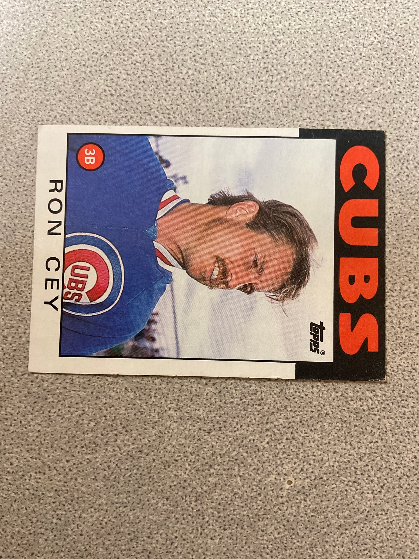 Baseball Card Ron Cey