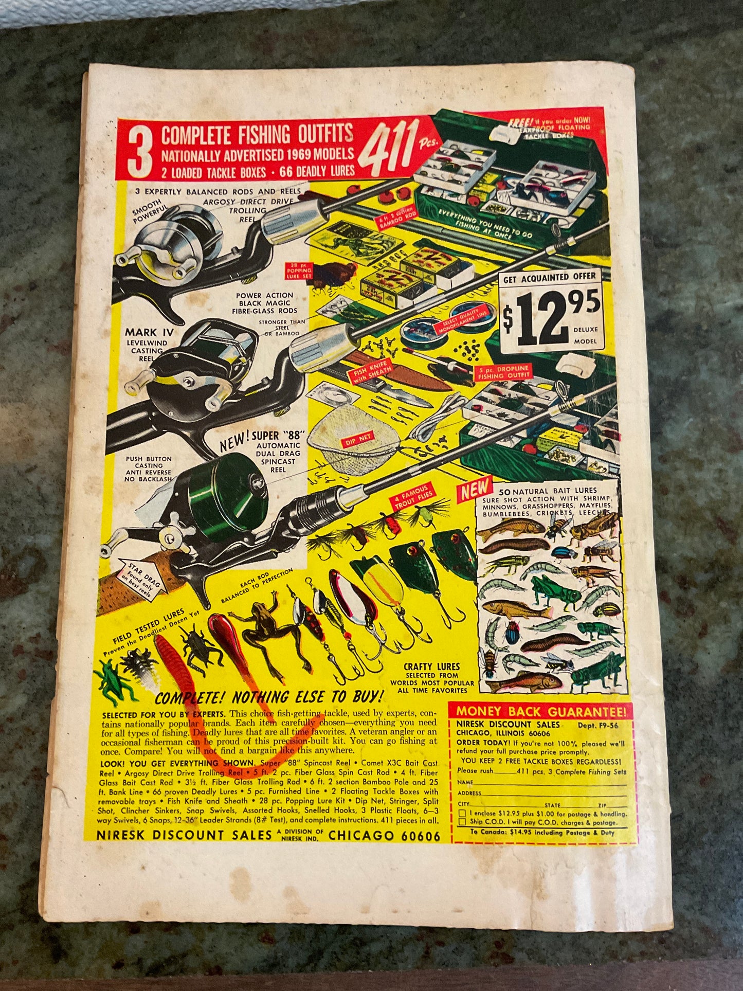 1969 Dennis The Menace Gags ‘N Games #66