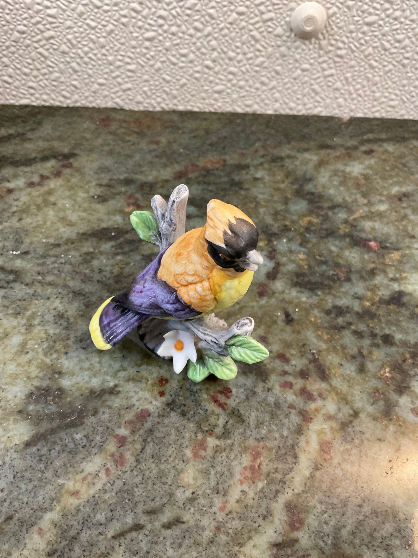 Vintage Mini Cardinals  Ceramic Figurine