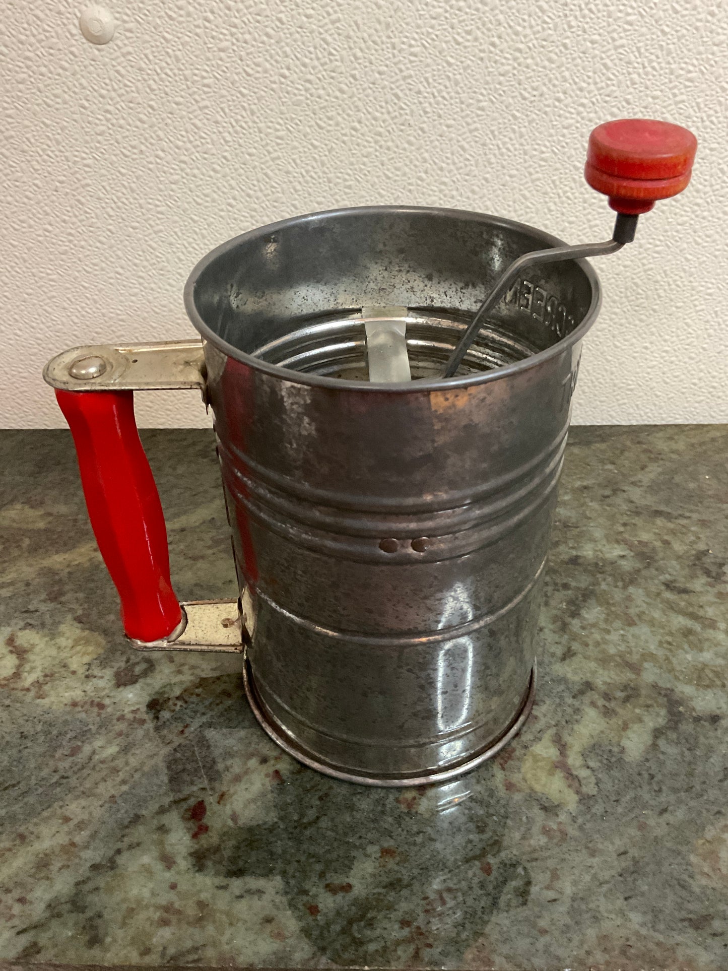 Vintage Bromwells Triple Screen Flour Sifter