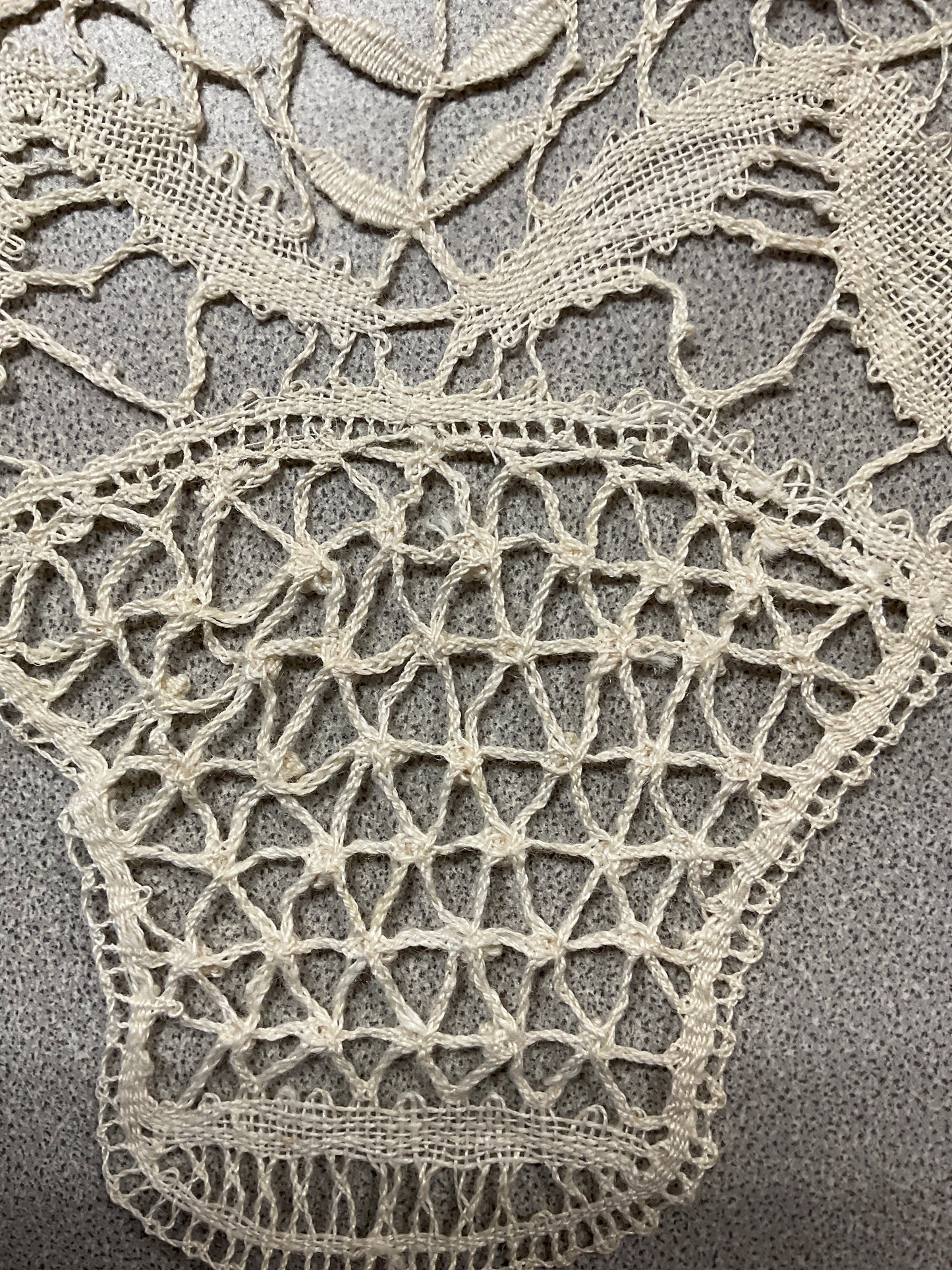 Romanian Point Lace Doily