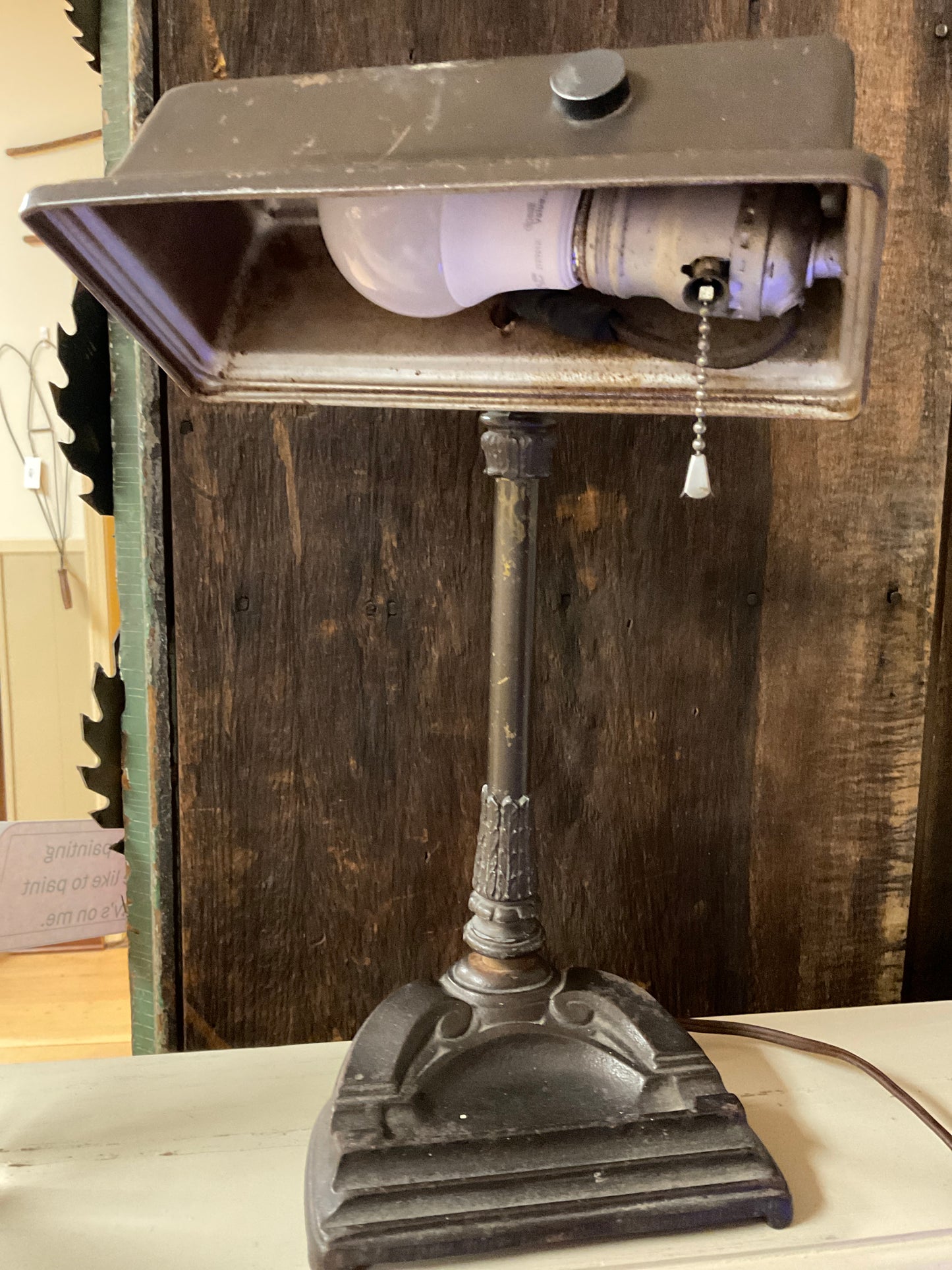 Vintage Brewer or Bankers Desk Lamp
