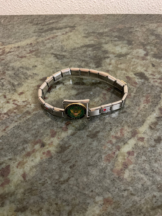 US Army Charm Bracelet