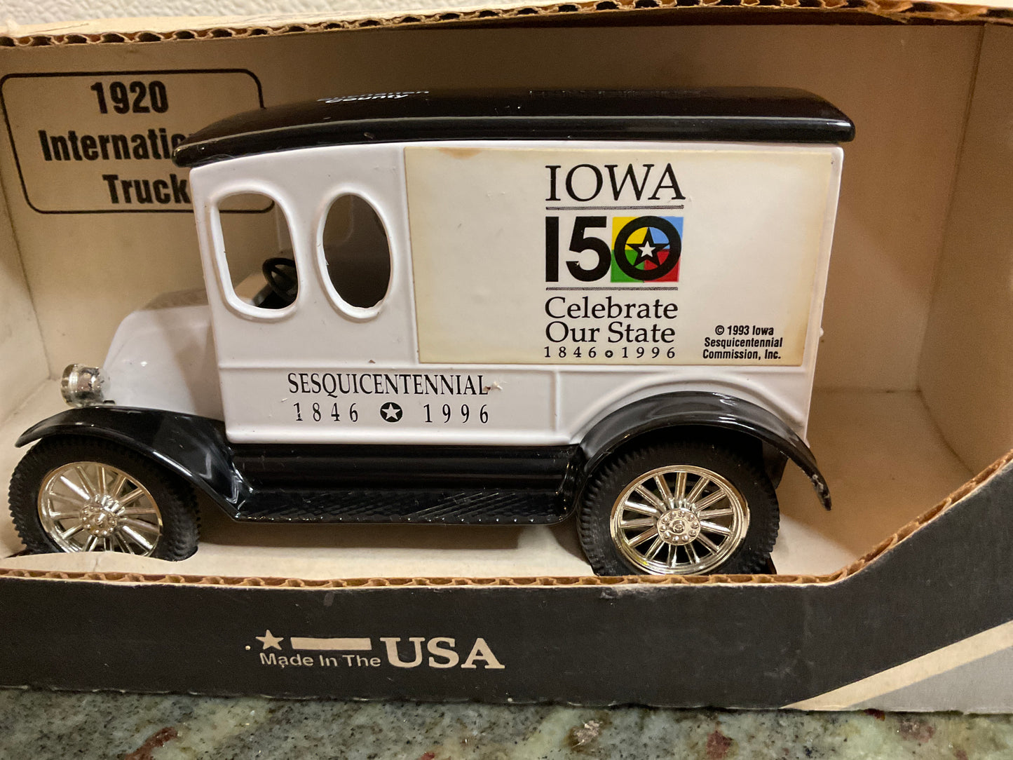 Iowa 150 Sequicentennial 1846-1996 Truck