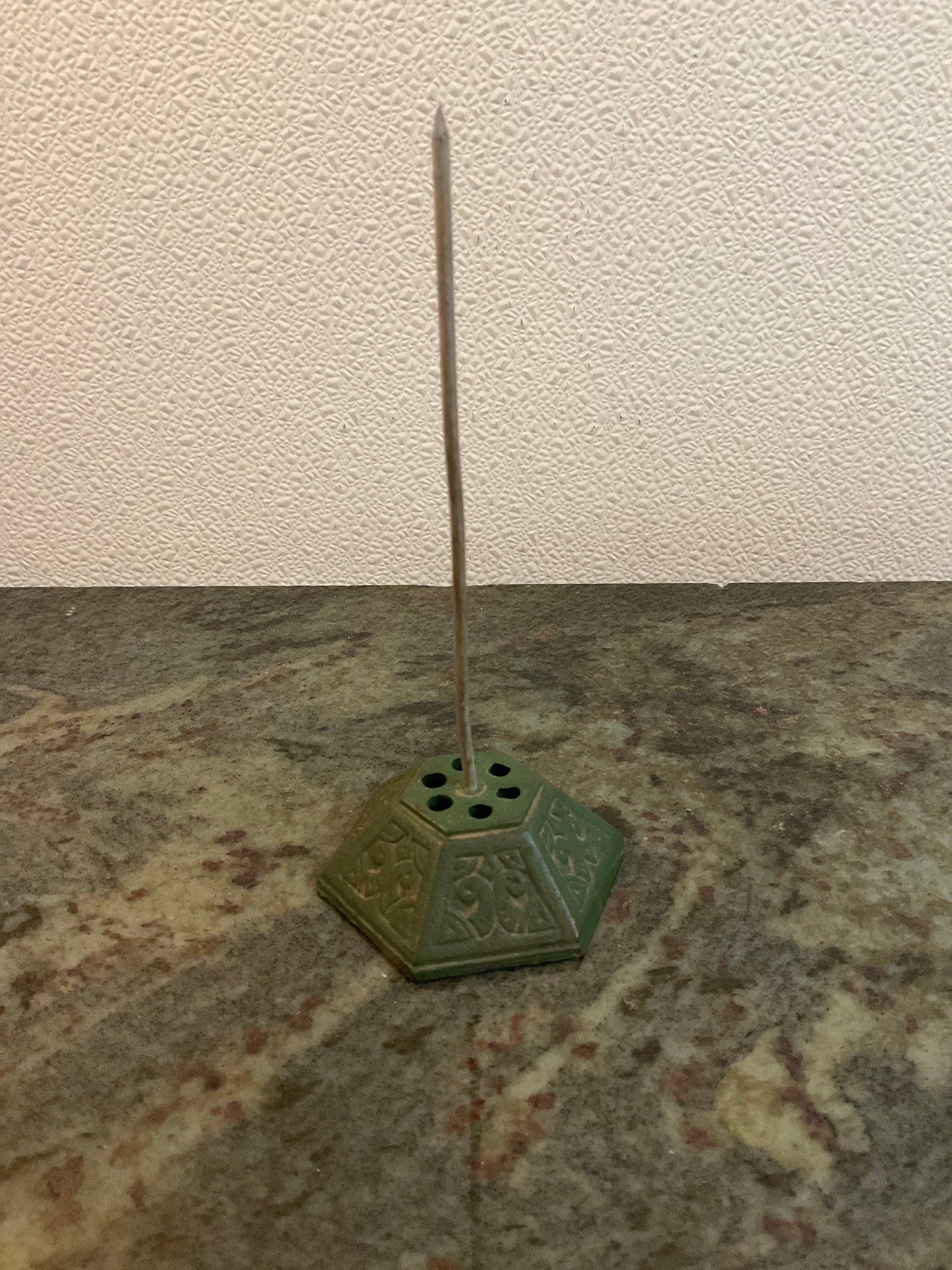 Vintage Cast Iron Paper Receipt Holder