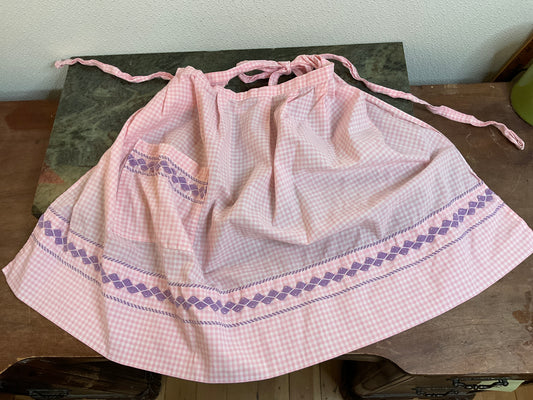 Vintage Waist Apron with Pocket