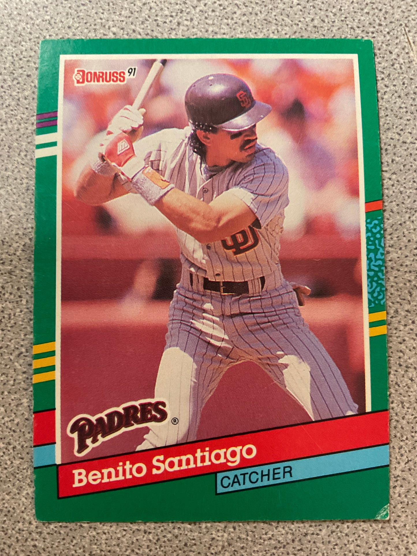 Baseball Card Benito Santiago