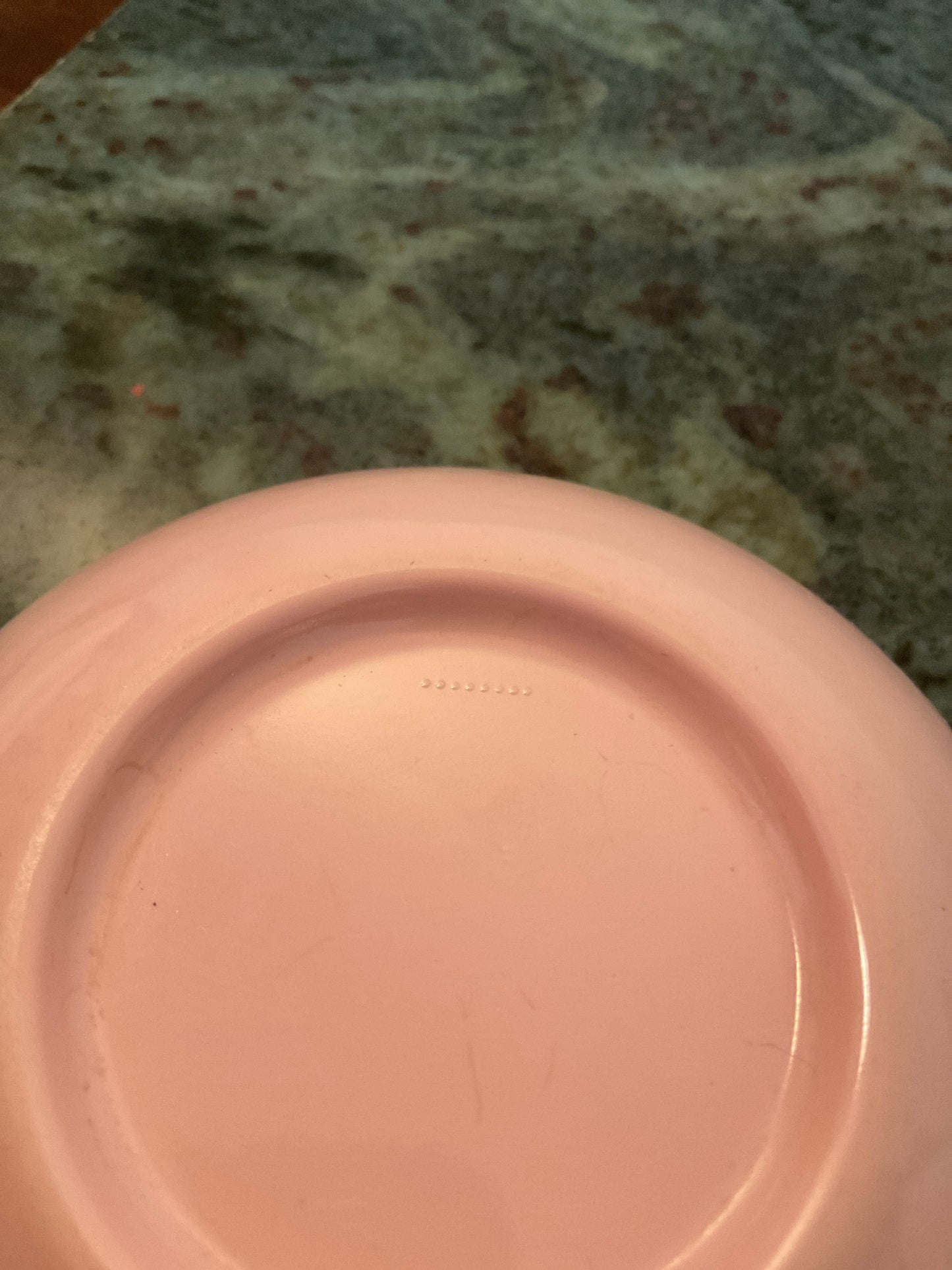 Vintage Small 5” Pink Bowl