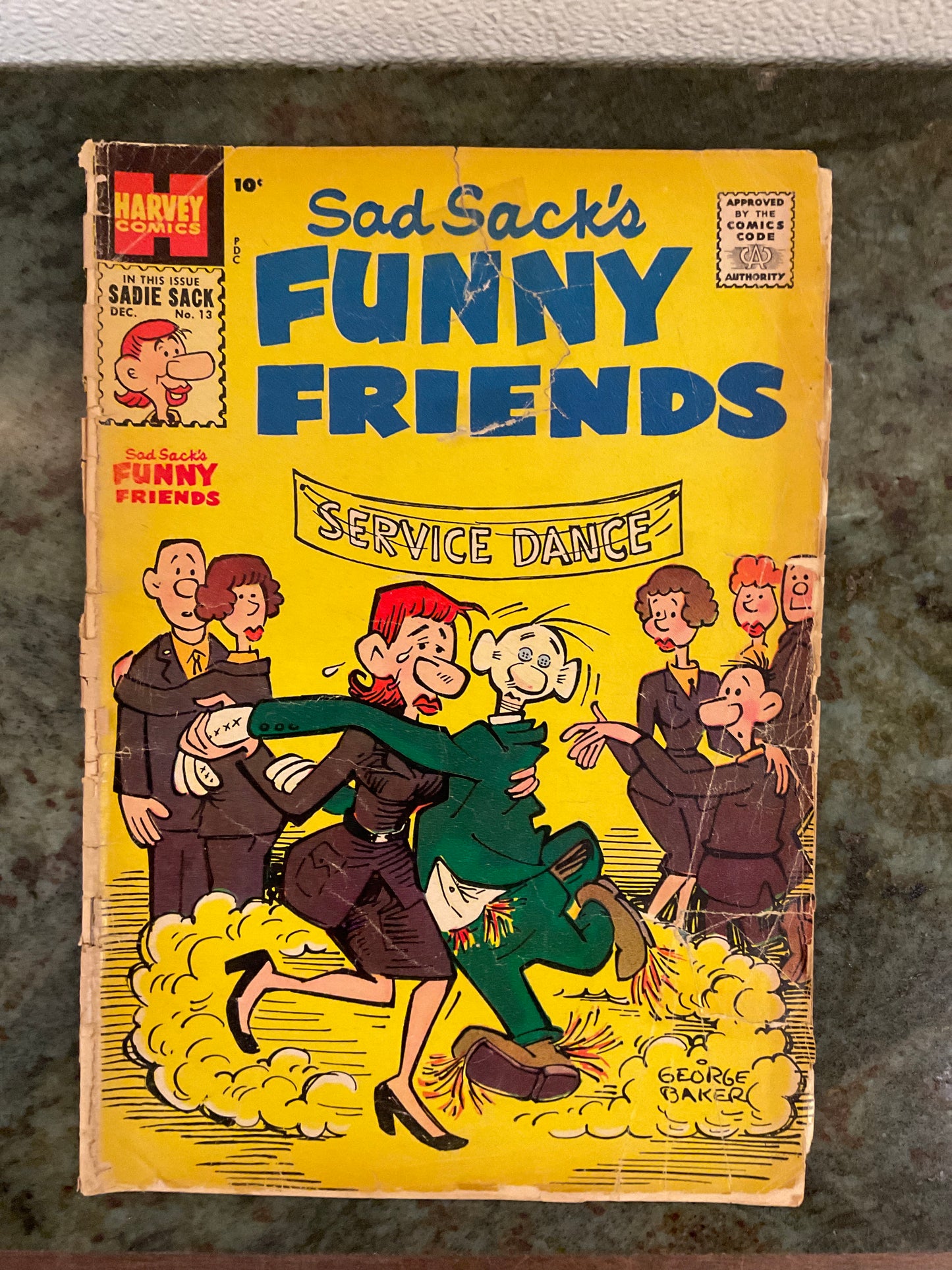 Comic Book Sad Sacks Funny Friends December #13