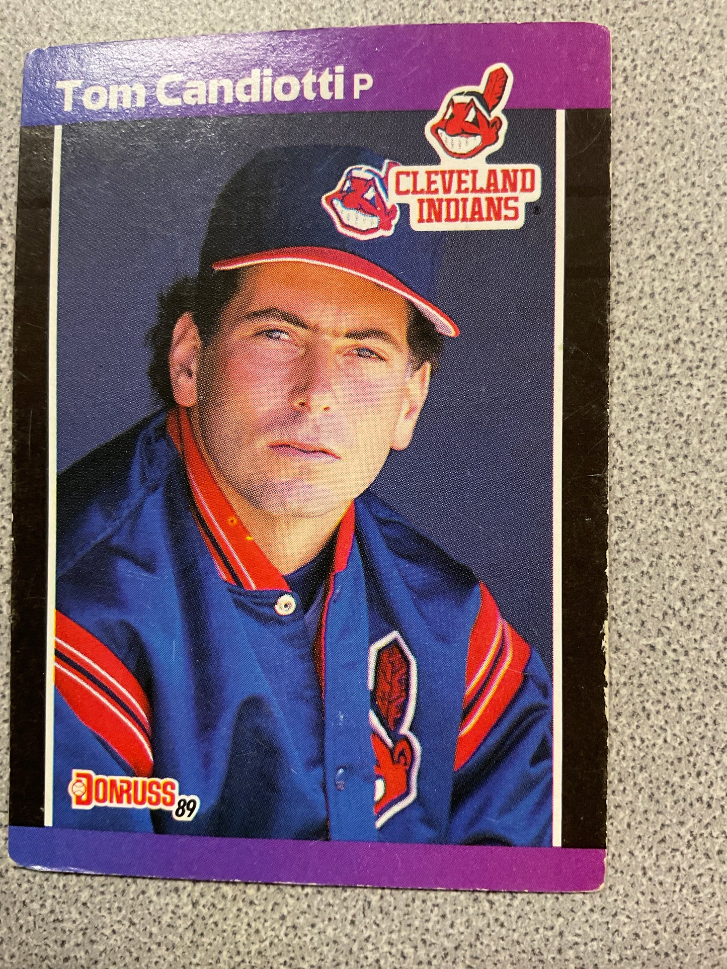 Baseball Card, Tom Candiotti