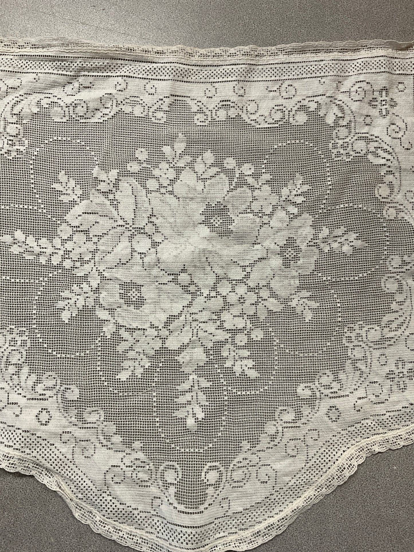 Vintage Lace Chair Back/ Arm Covers Set