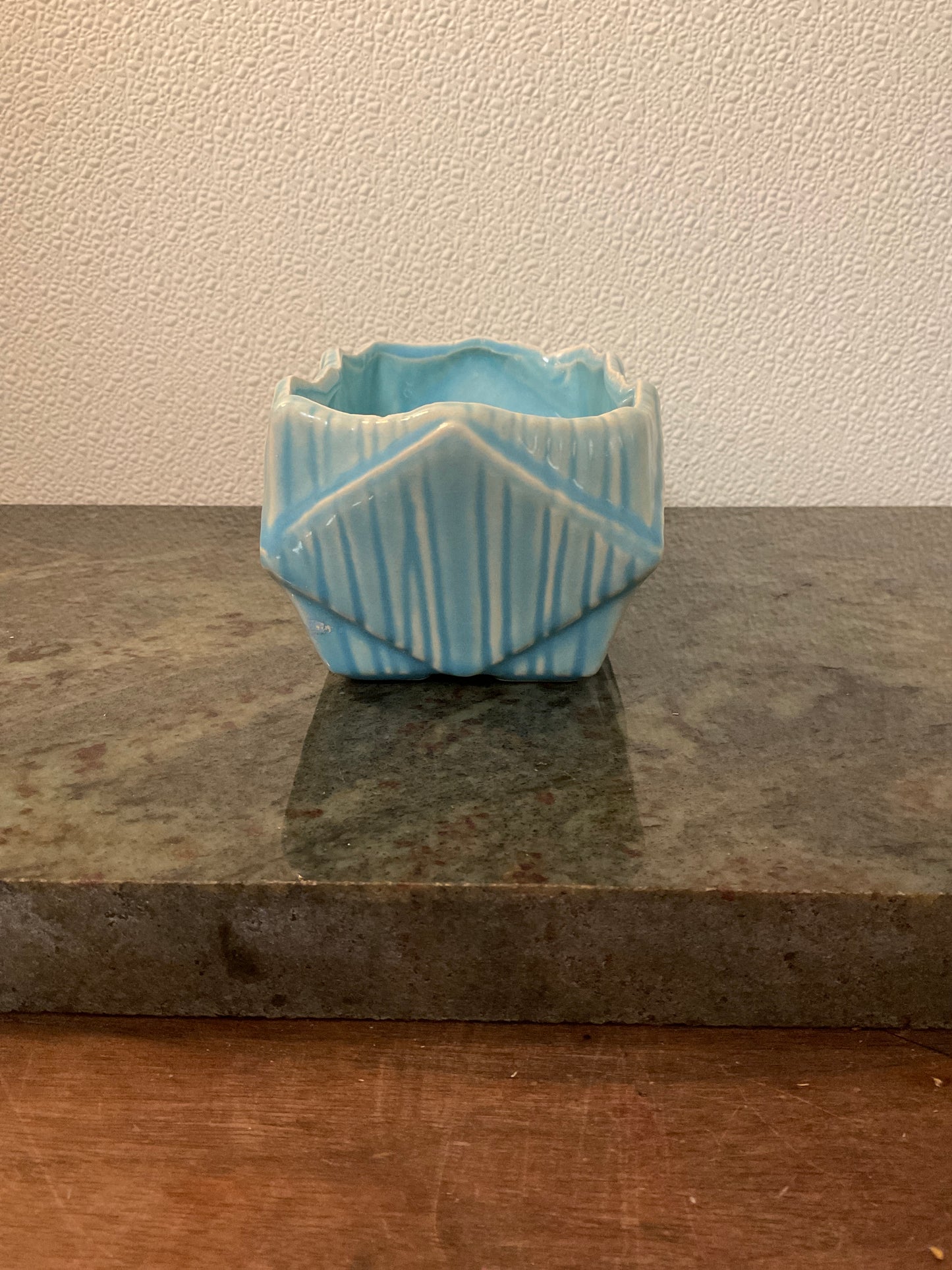 1940’s McCoy Aqua Pottery Planter