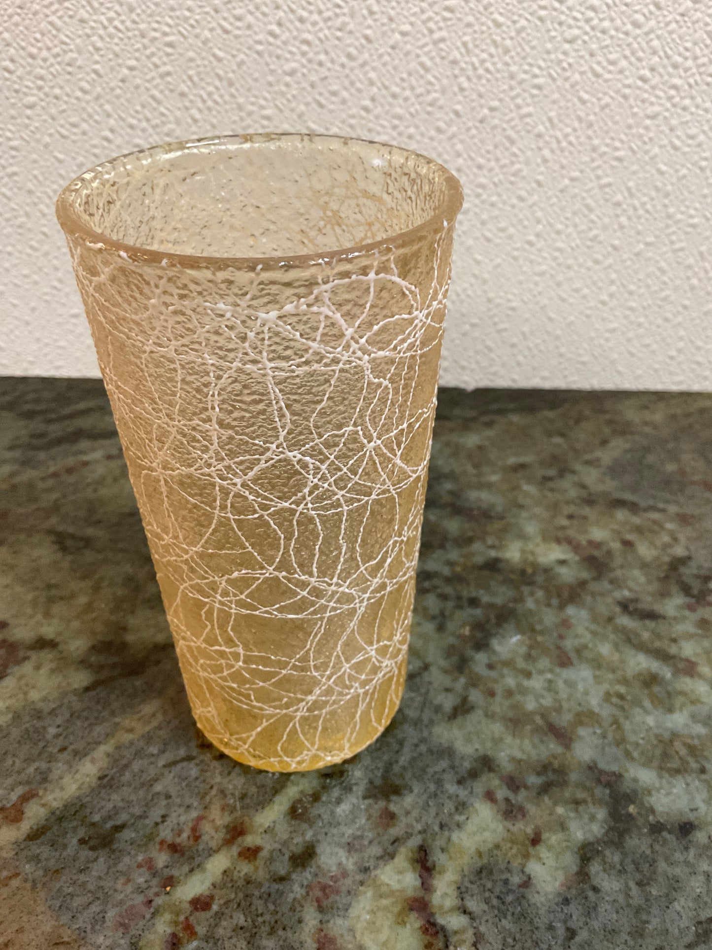 Vintage rubber glass