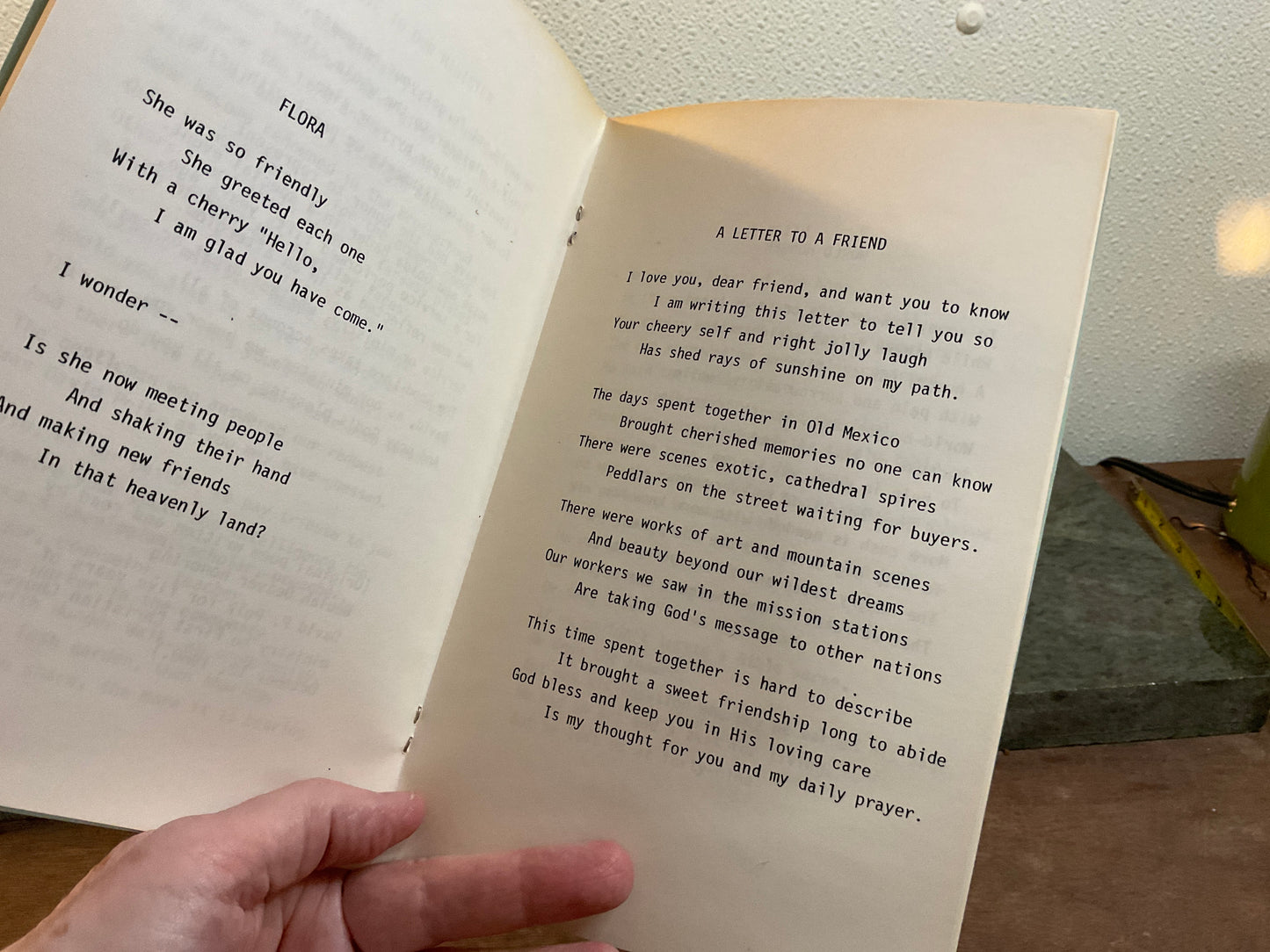 Book Reflections 1982