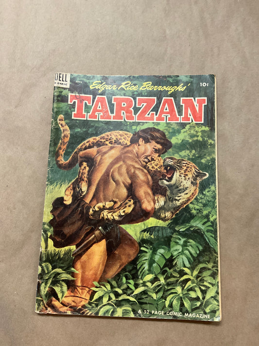 Tarzan April 1954 Comic Book