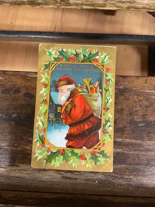 Antique Christmas Post Card