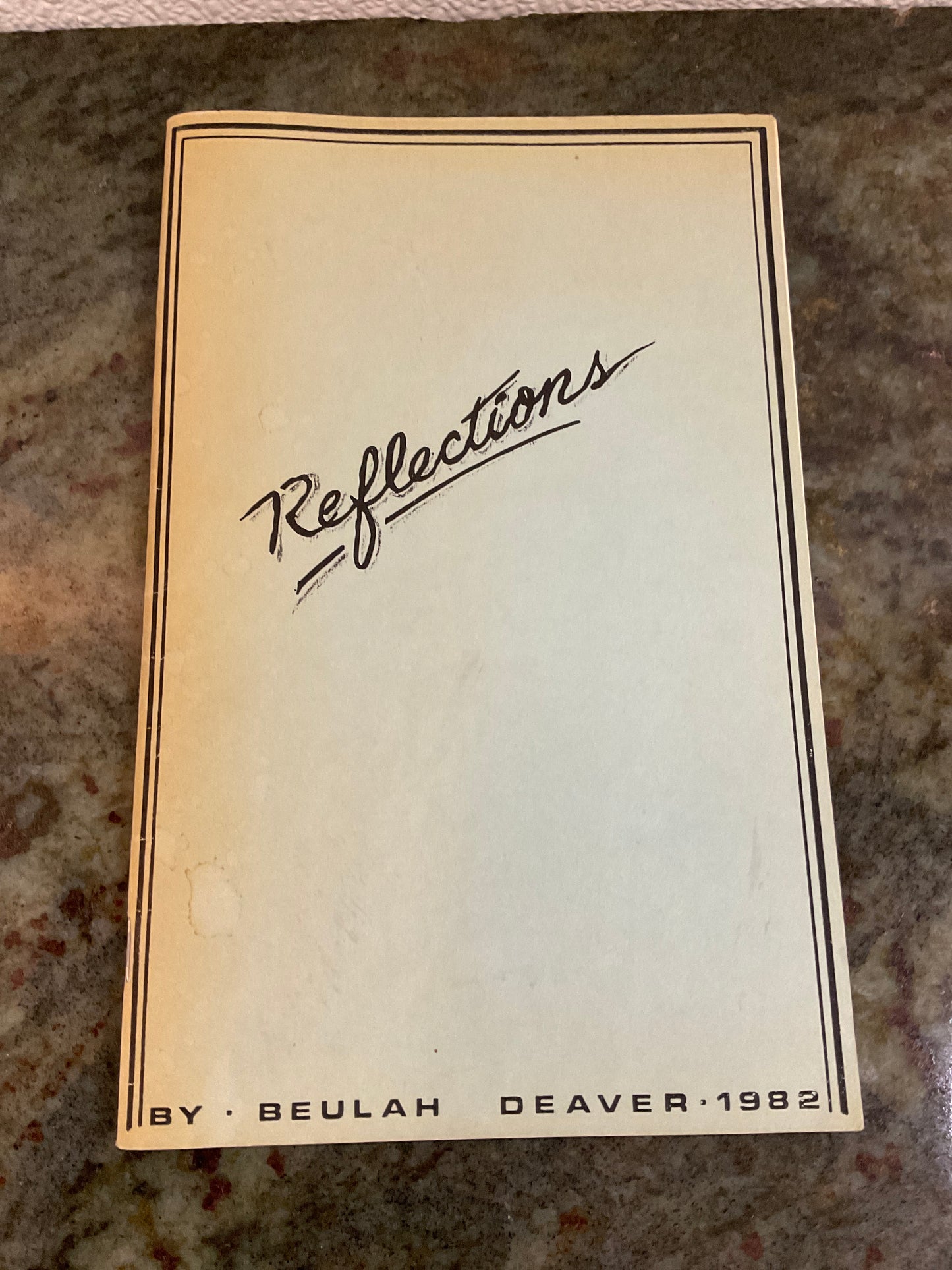 Book Reflections 1982