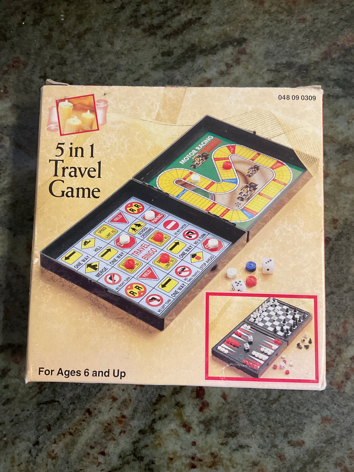 5 In 1 Travel Game