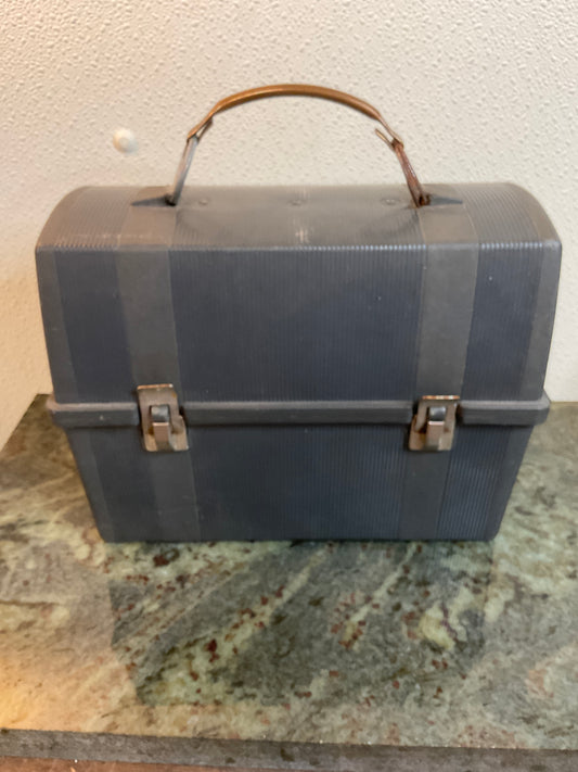 Aladdin Grey Plastic Dome Top LunchBox