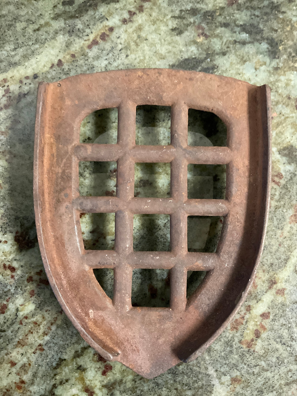 Antique Sad Iron Trivet