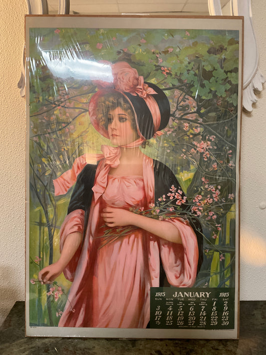 1915 Sales Sample Calendar by Hayes Litho