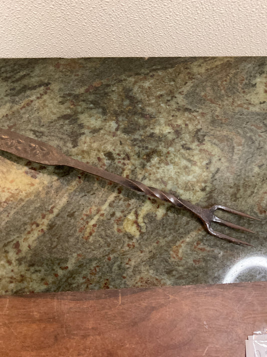 Hand Forged Cast Iron Fork