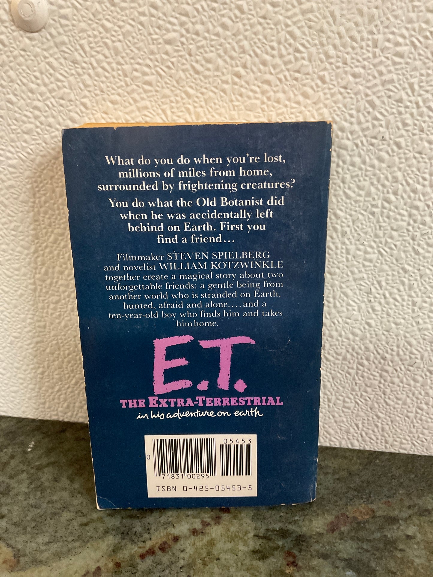 ET The Extra-Terrestrial In His Adventure On Earth By Steven Spielberg