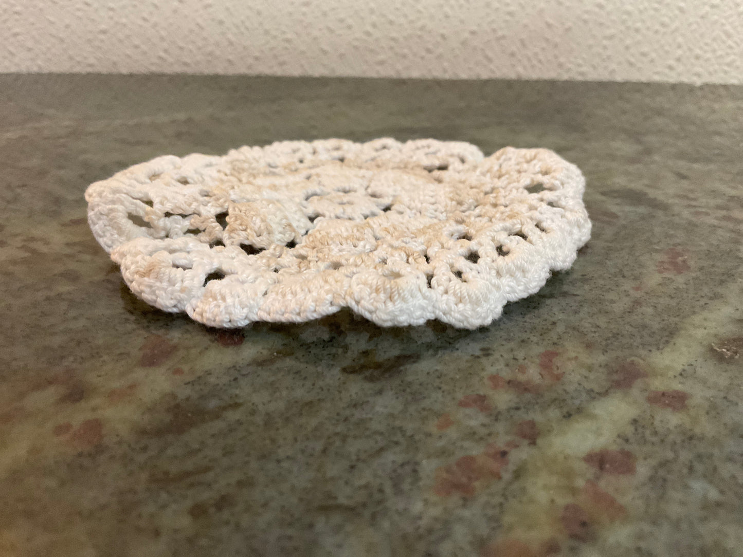 4” Round Scalloped Doily