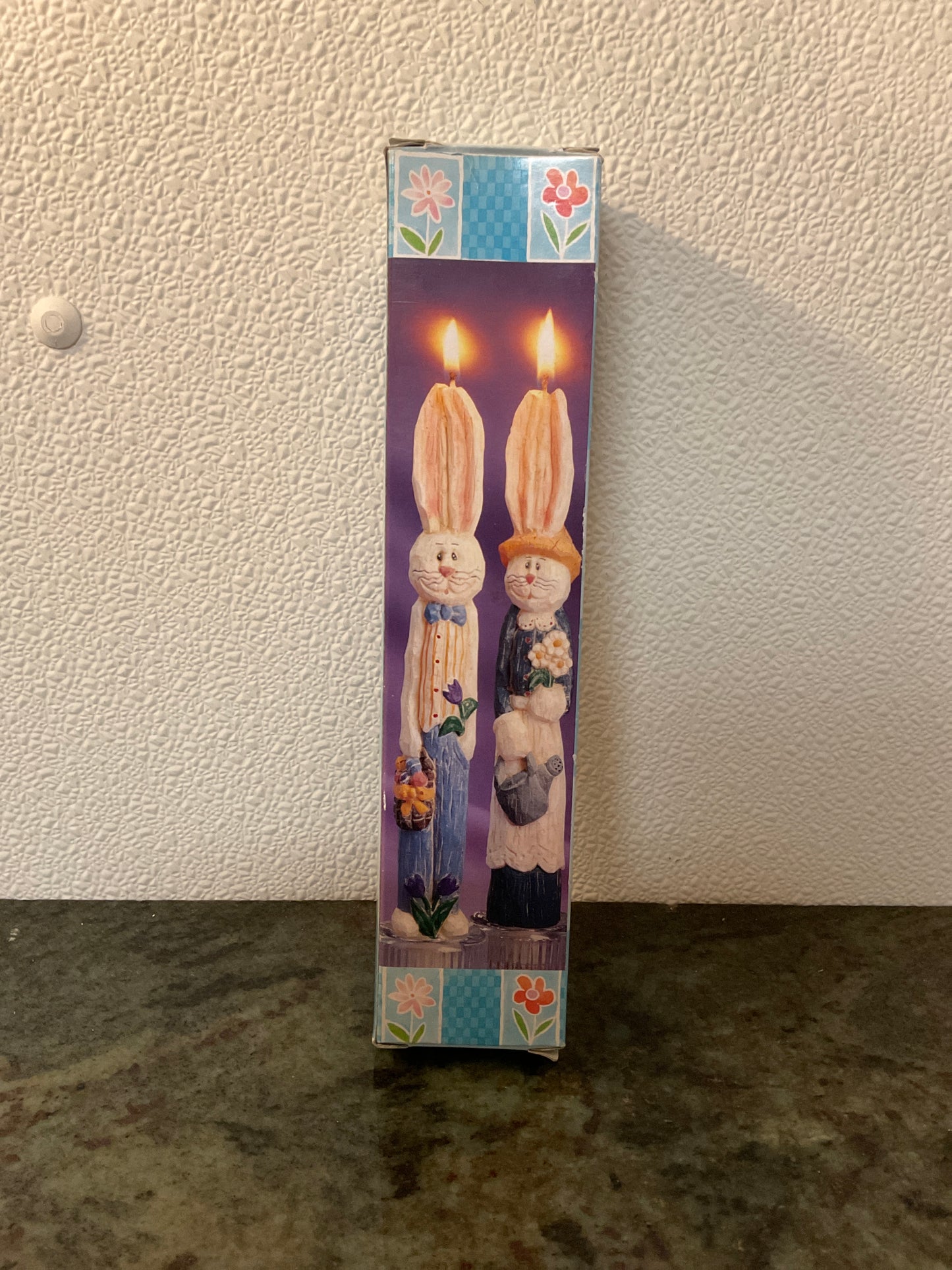 10” Candle Bunnies Set