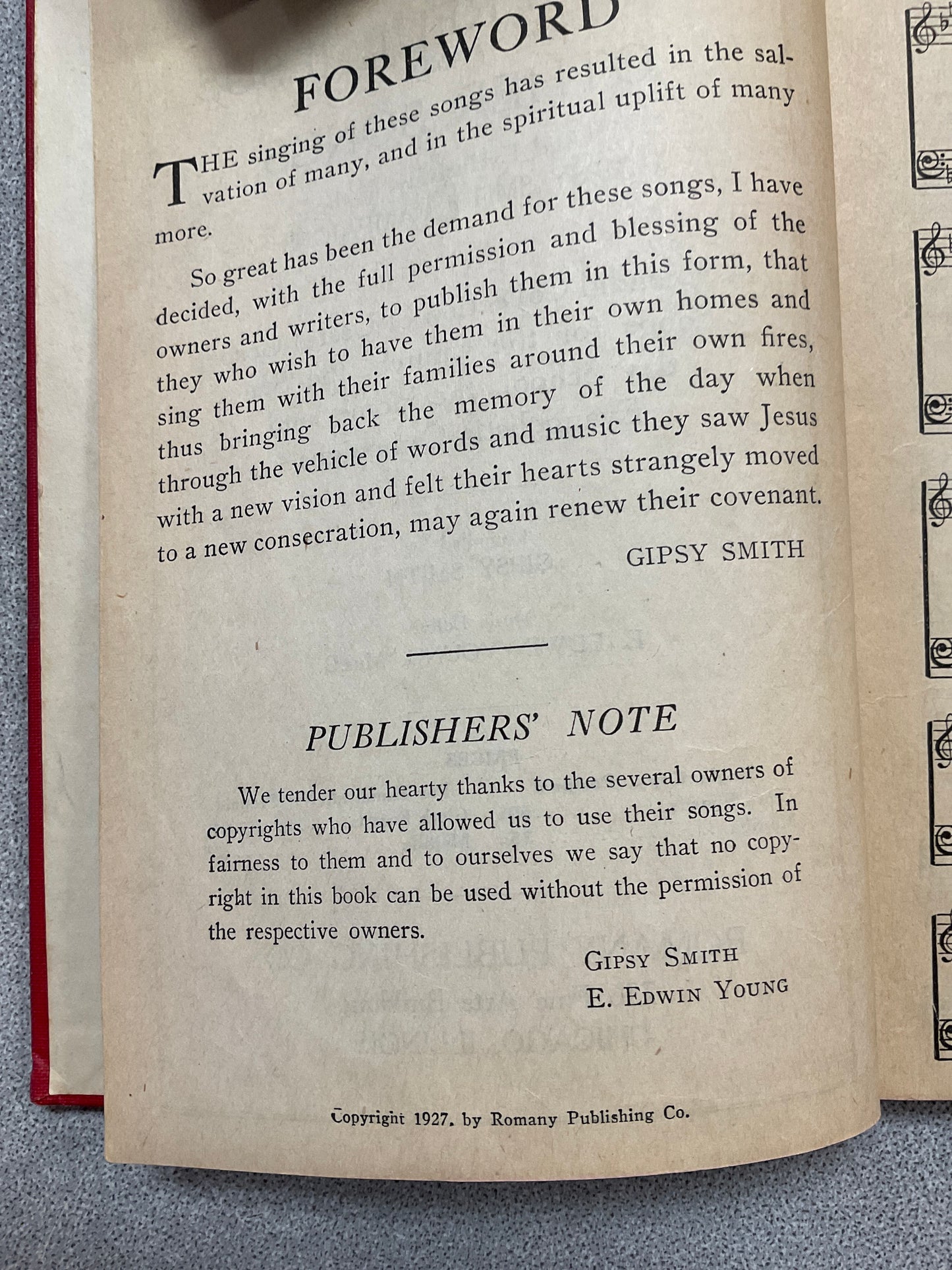 Book ‘Wonderful Jesus & Other Songs’ 1927