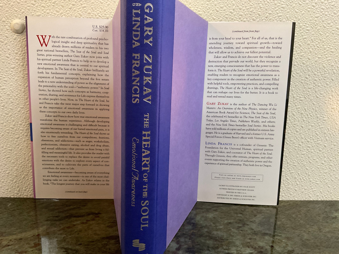 Book The Heart of the Soul/Emotional  Awareness. 2001