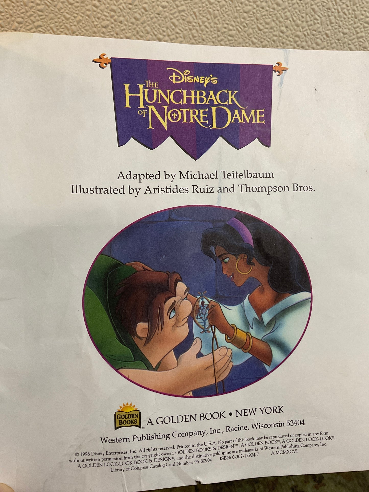 Hunchback….Book