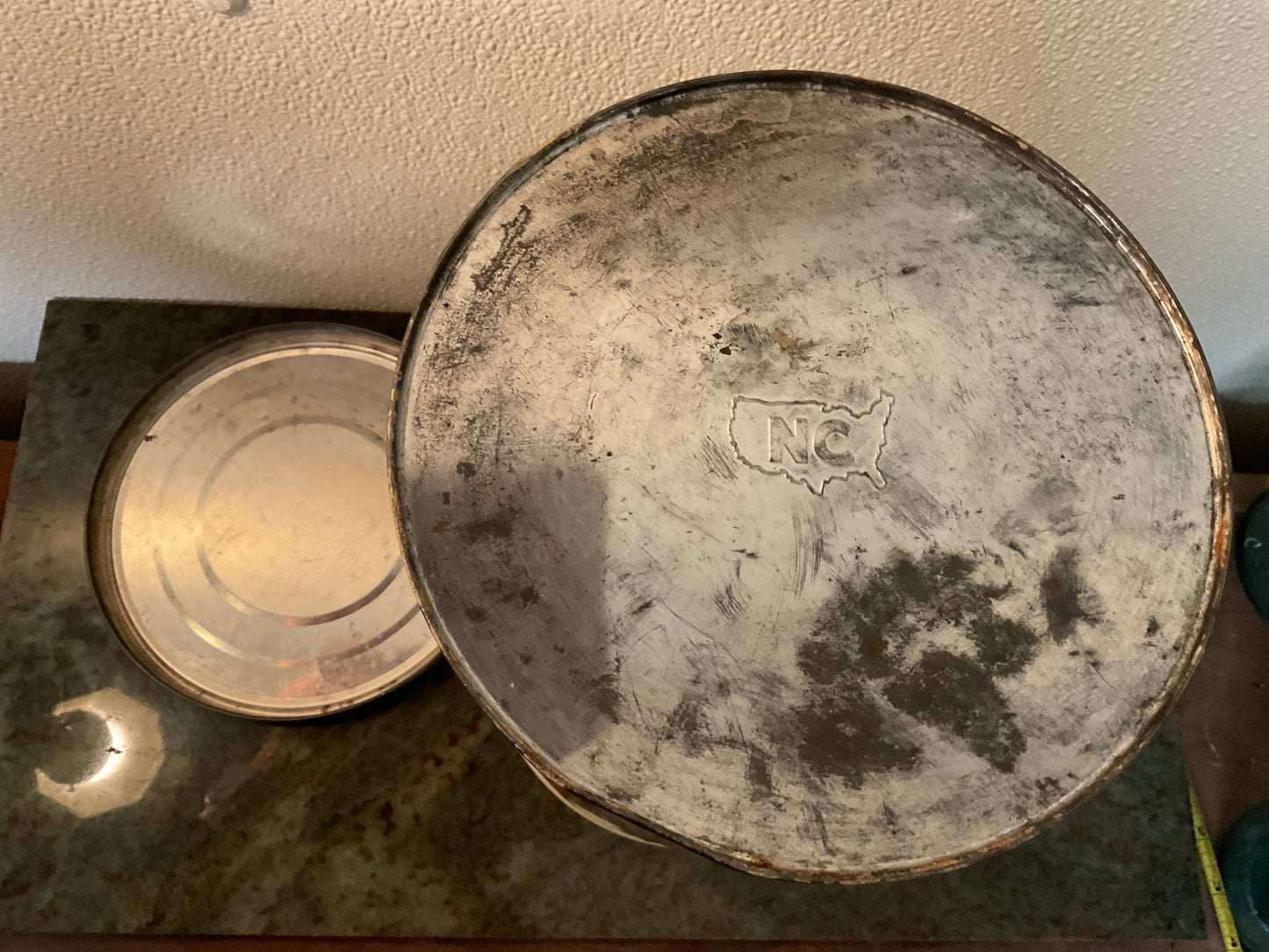Vintage “Blue Star” Potato Chip Tin