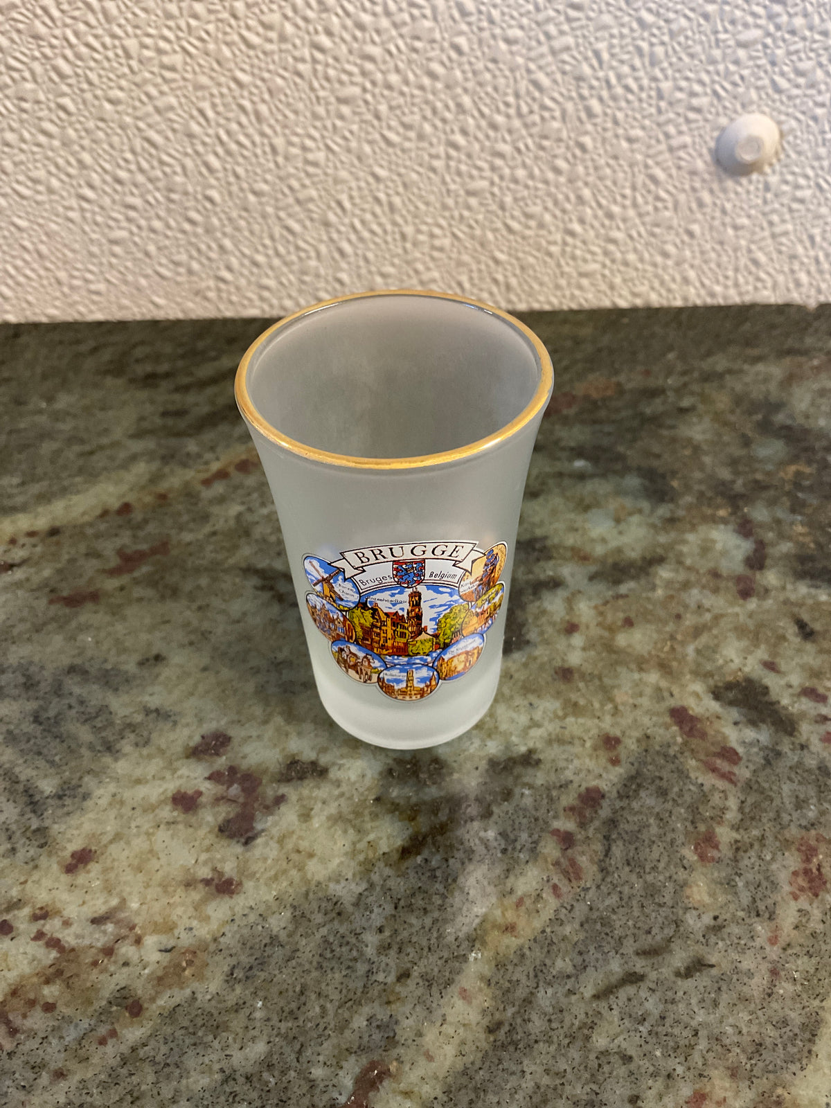 Brugge Frosted Shot Glass