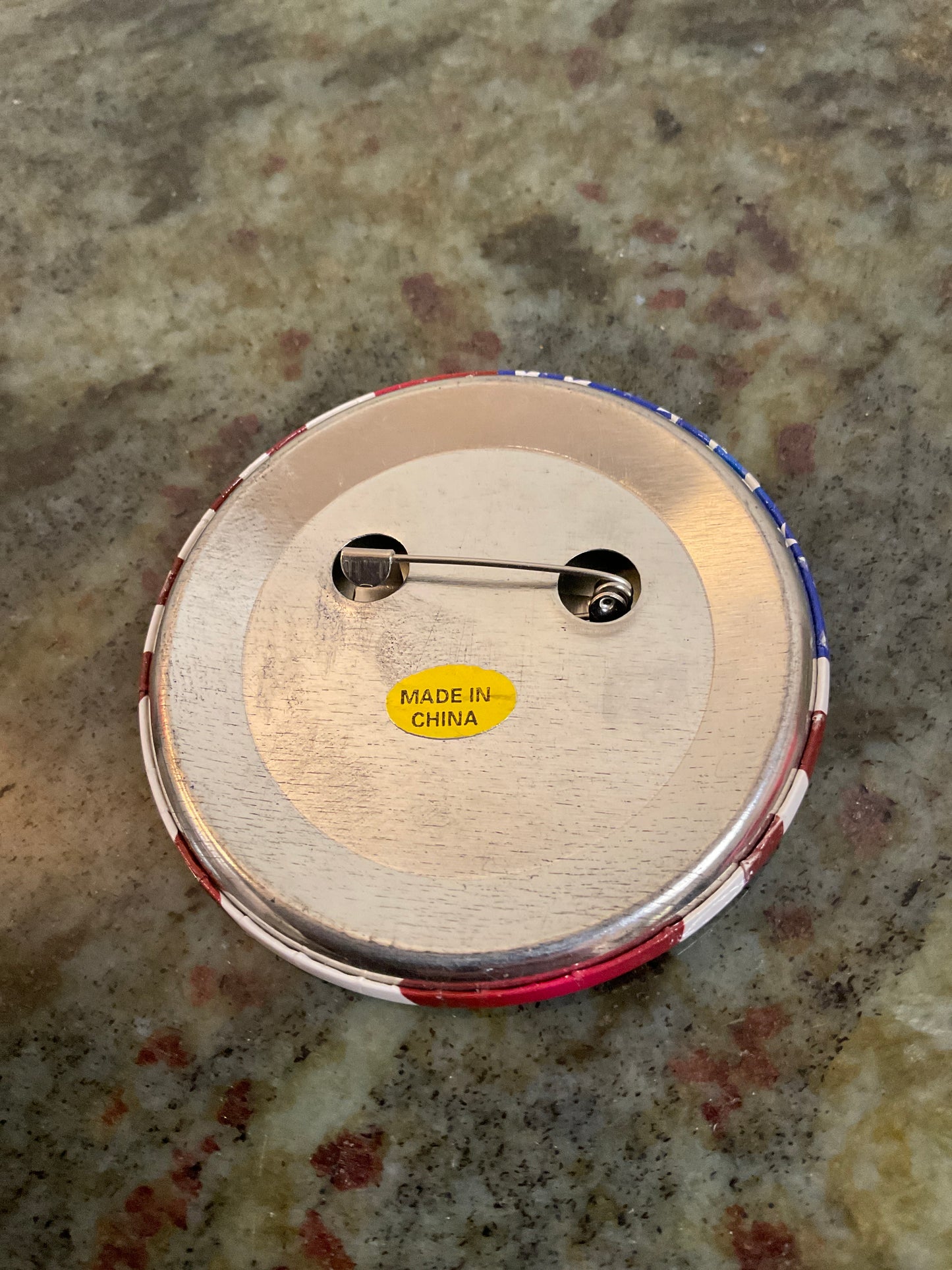 God Bless America Pin-back Button