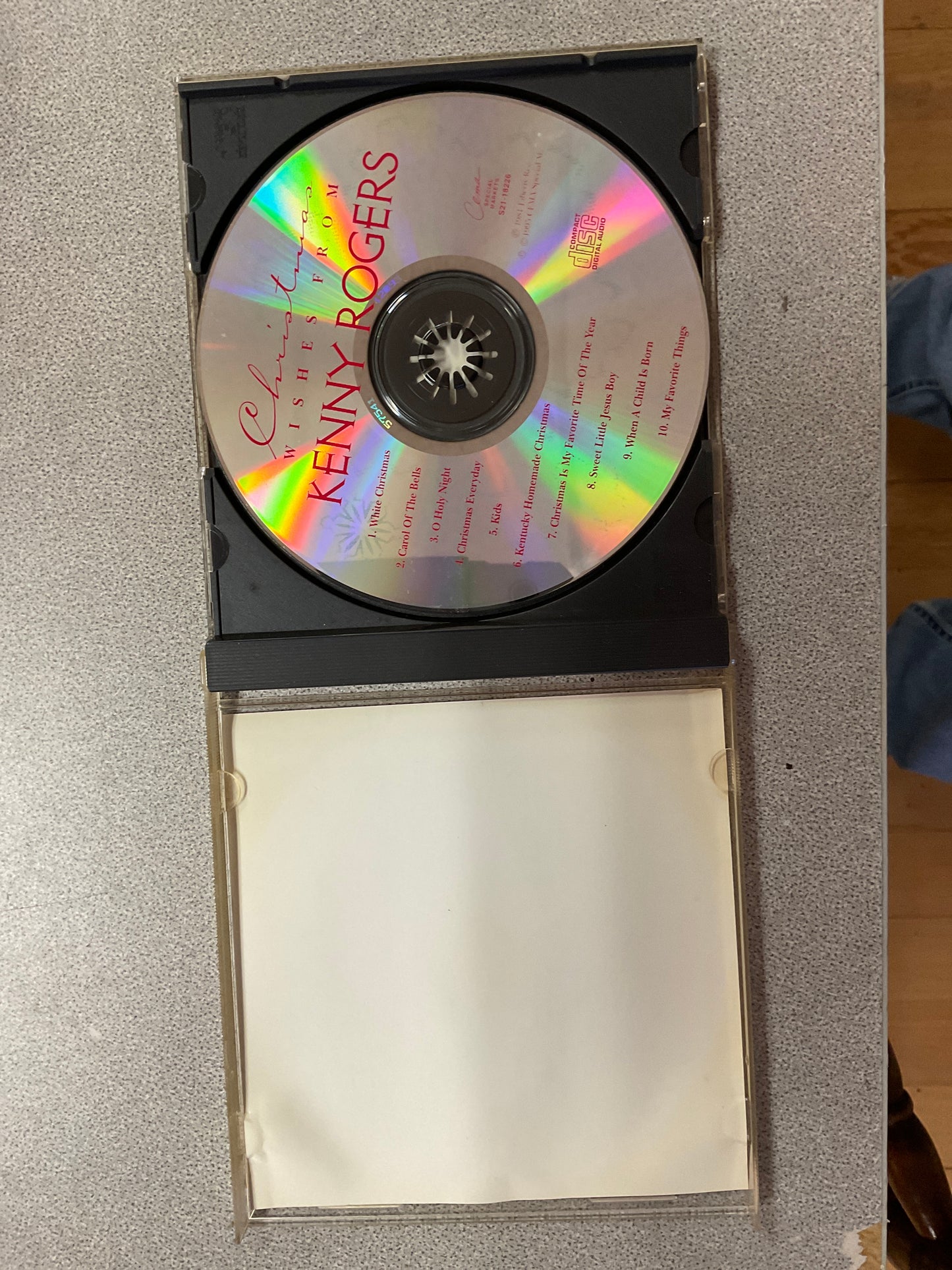 CD Christmas Wishes From Kenny Rogers