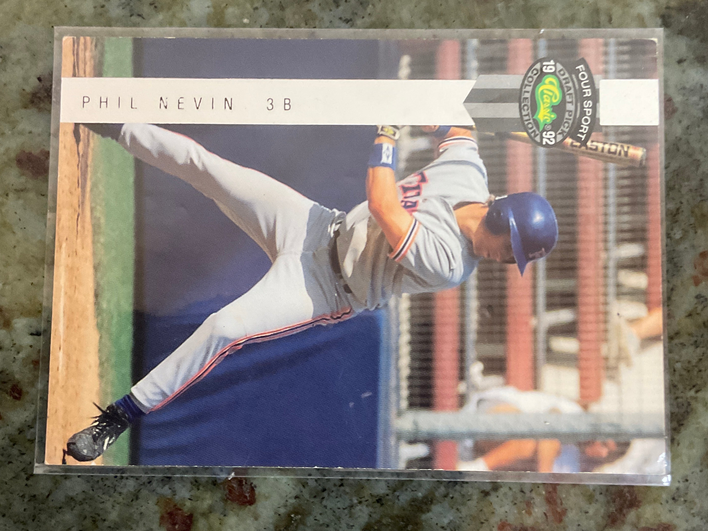 Four Sport Draft Pick 1992 PHIL NEVIN 3B