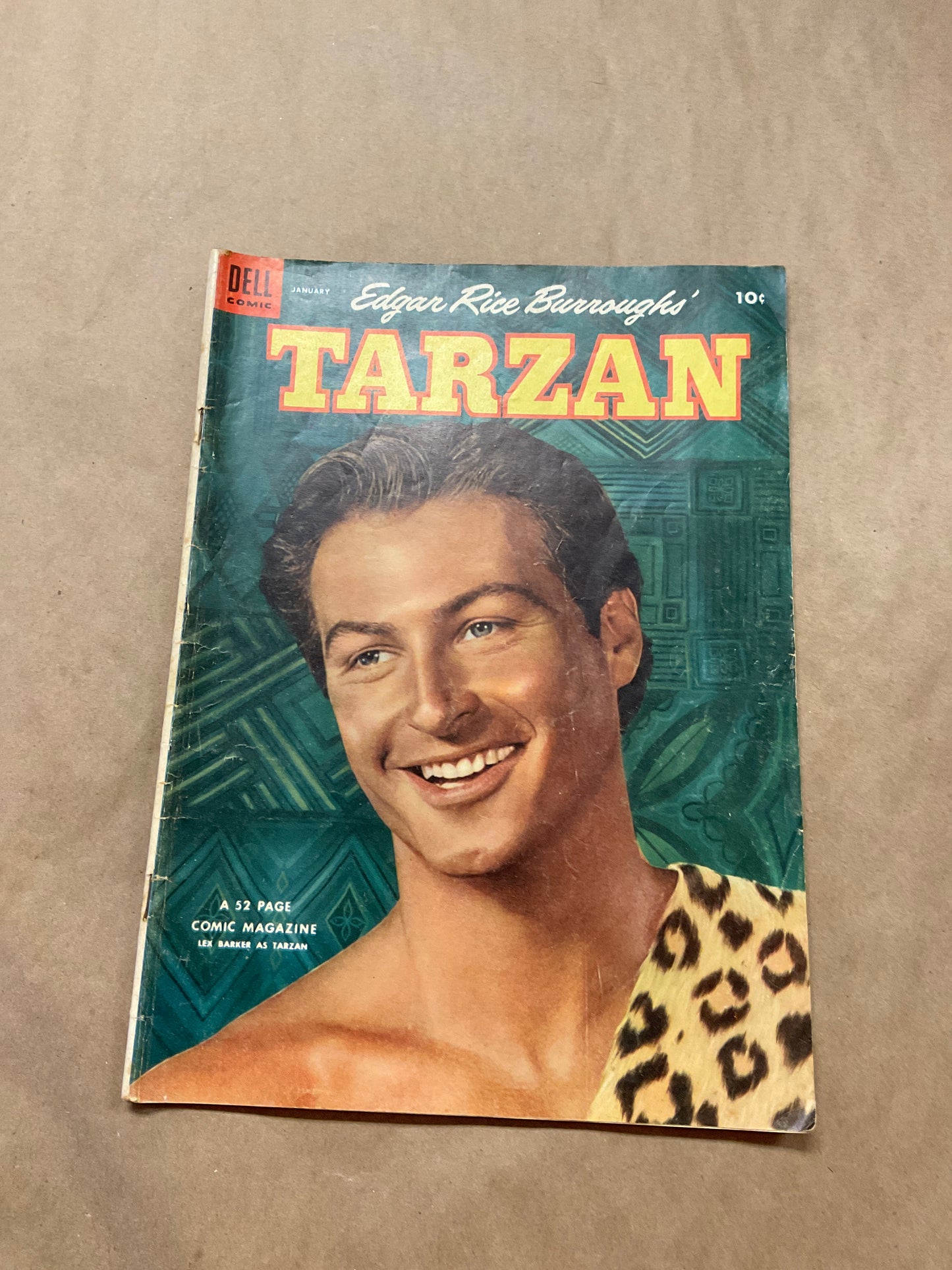 Tarzan January 1954 Comic Book